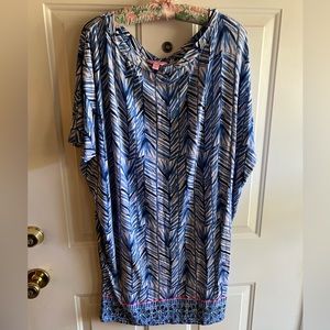 Women’s Lilly Pulitzer Short Sleeve Cotton Dress Size L